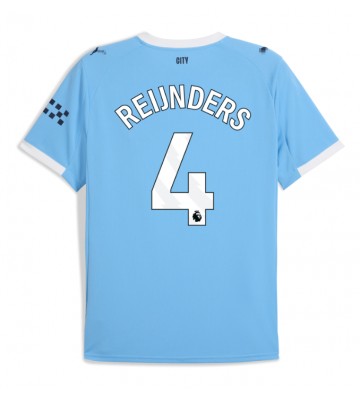 Manchester City Tijjani Reijnders #4 Hemmatröja 2025-26 Kortärmad